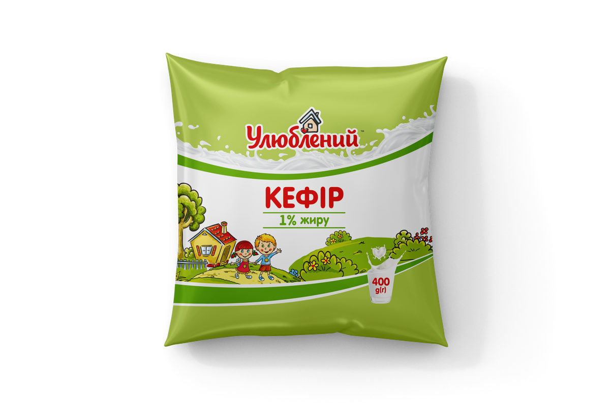Кефір Улюблений 1%, 400г